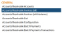 General section of the Accounting Menu with the Accounts Receivable Invoices (All) command selected, NEW look for Skyware